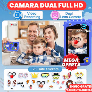 SmartKids™ Telefono Inteligente Con Cámara Dual Full HD 🎁