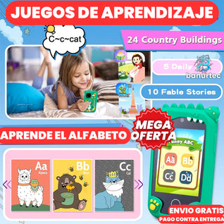 SmartKids™ Telefono Inteligente Con Cámara Dual Full HD 🎁